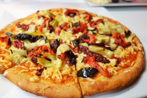 Gluten Free Marinated Pizza